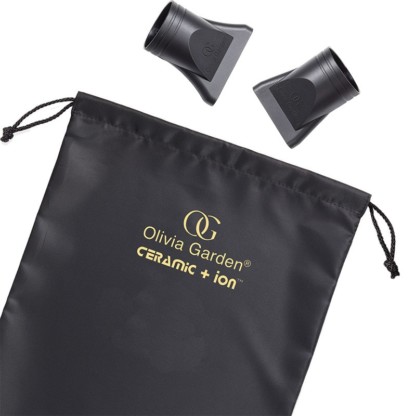 Carrier bag and attachments for the 2000W Olivia Garden Ceramic and Ion Professional Hair Dryer