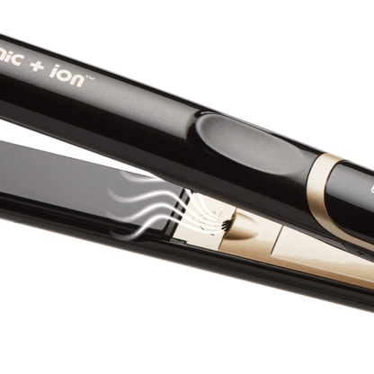 Closeup of Olivia Garden Ceramic and Ion High Performance Straightener