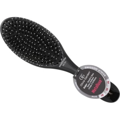 Black Olivia Garden detangler metalluxe brush